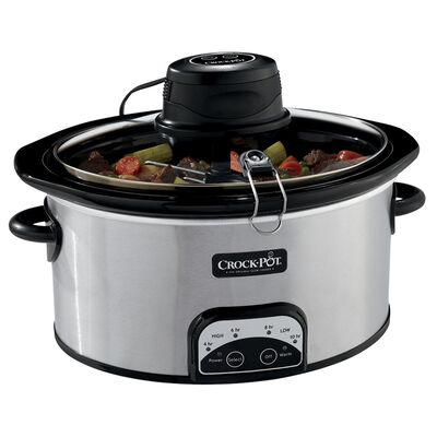 Crock-Pot® 6.5Qt. Oval Programmable Slow Cooker with iStir™ Stirring ...
