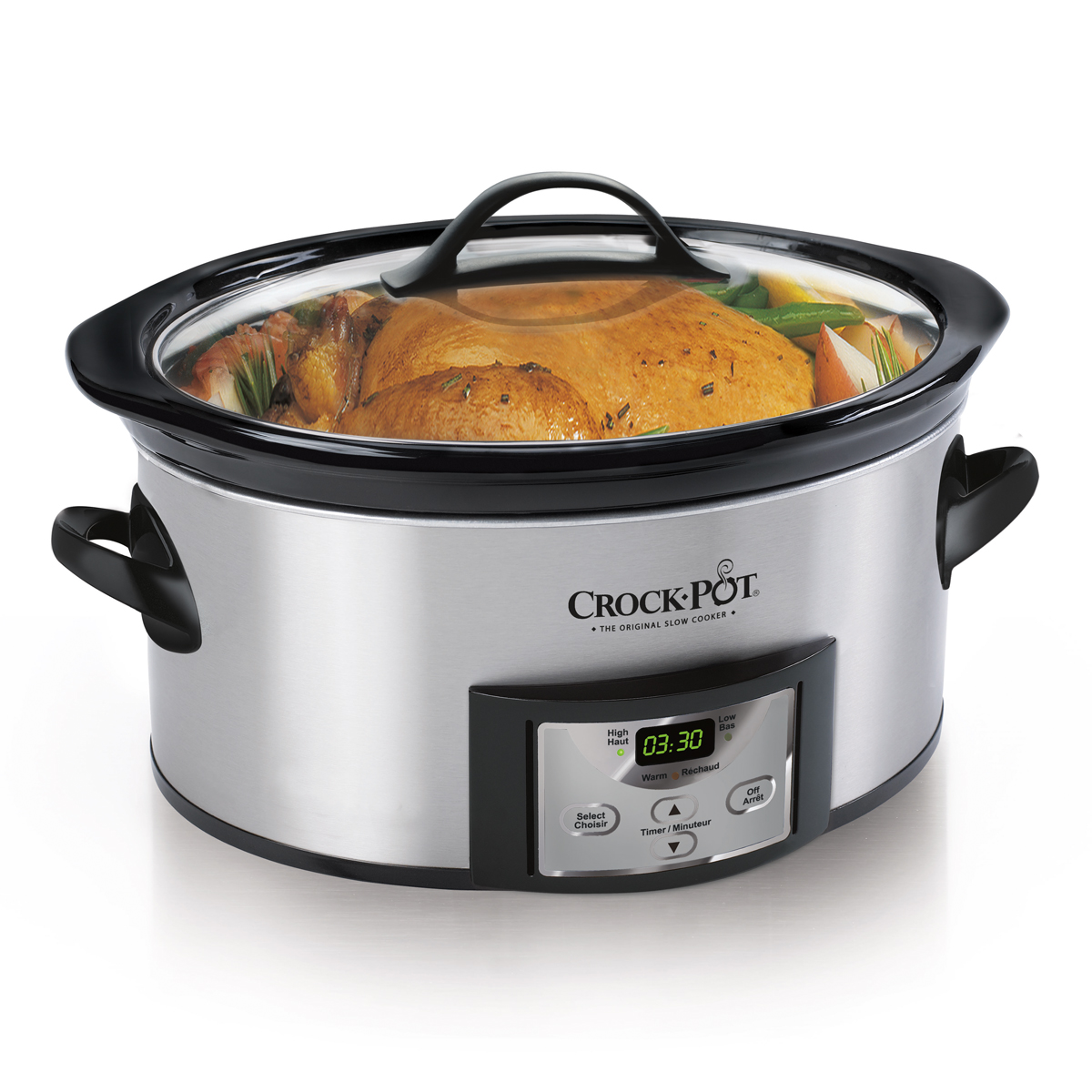 Crock-Pot® Programmable Slow Cooker SCCPVC600S-31CT | Crock-Pot® Canada