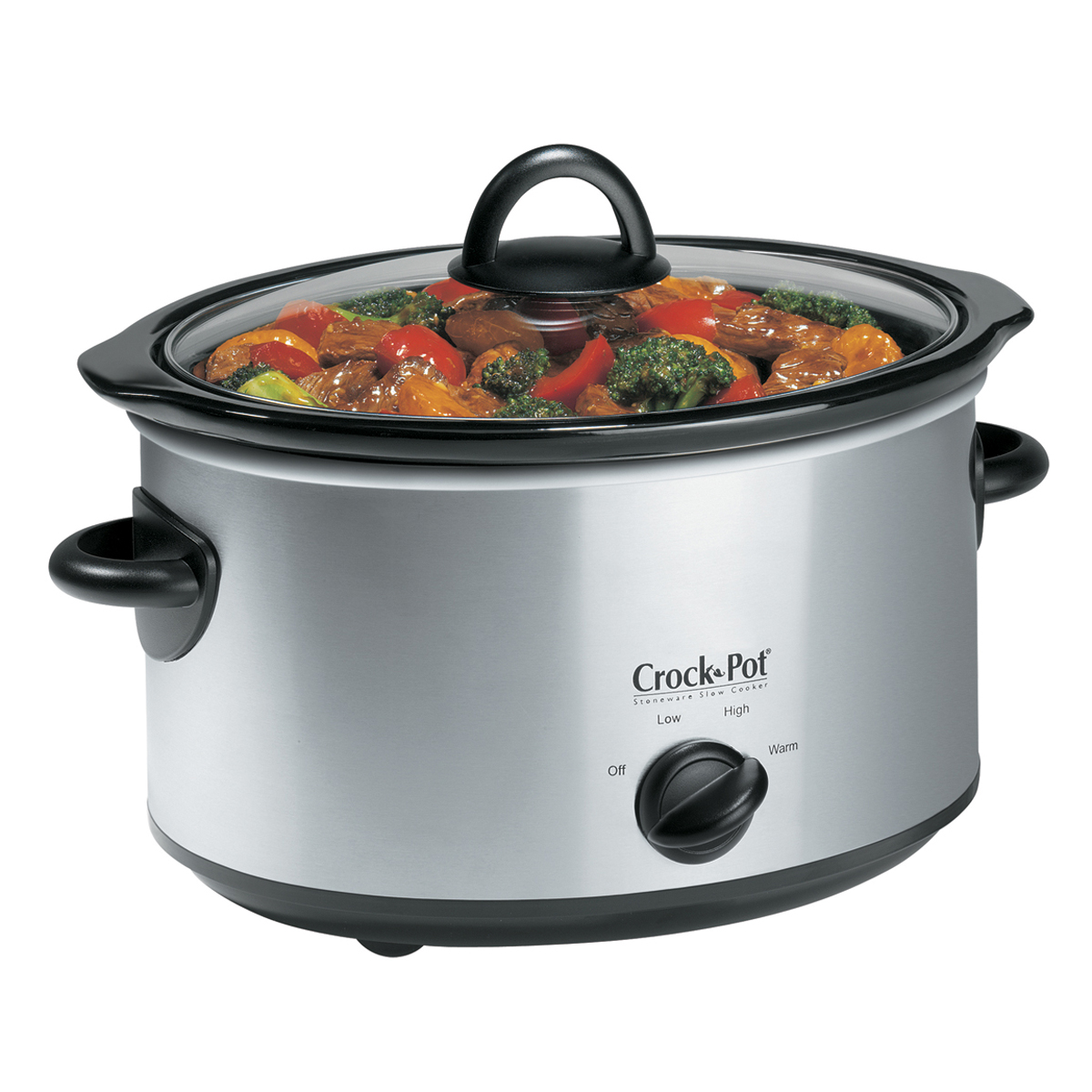 Crock-Pot® 4Qt. Oval Manual Slow Cooker, Stainless SCV400SS-CN | Crock ...